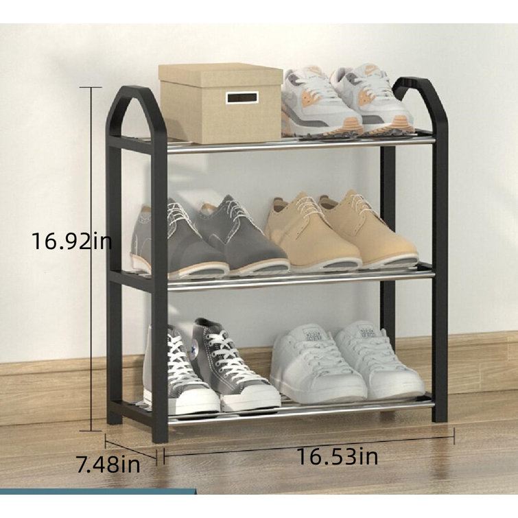 Rebrilliant 6 Pair Shoe Rack Wayfair Canada